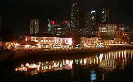 Boat Quay at Night